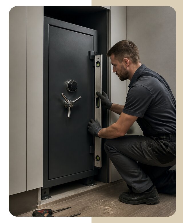 Установка огневзломостойкого сейфа в Рассказове от 5618 р. | ДвериЛегко-Рсз